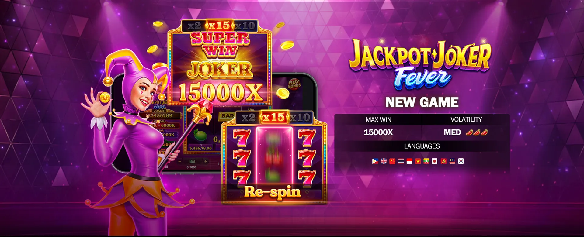 Nustar Online Slot Games with Golden Theme and Dynamic Lighting